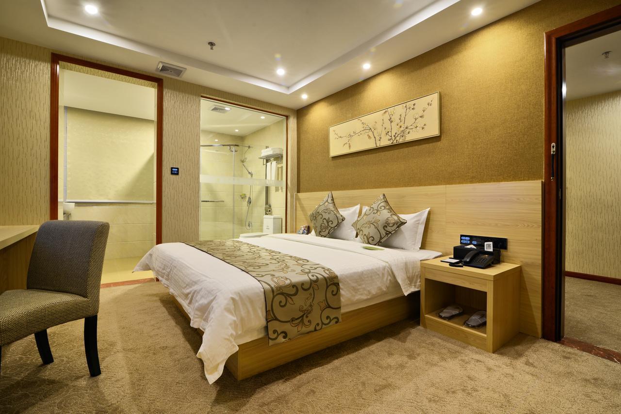 Kaiping City Sanbu Junying Hotel Bagian luar foto