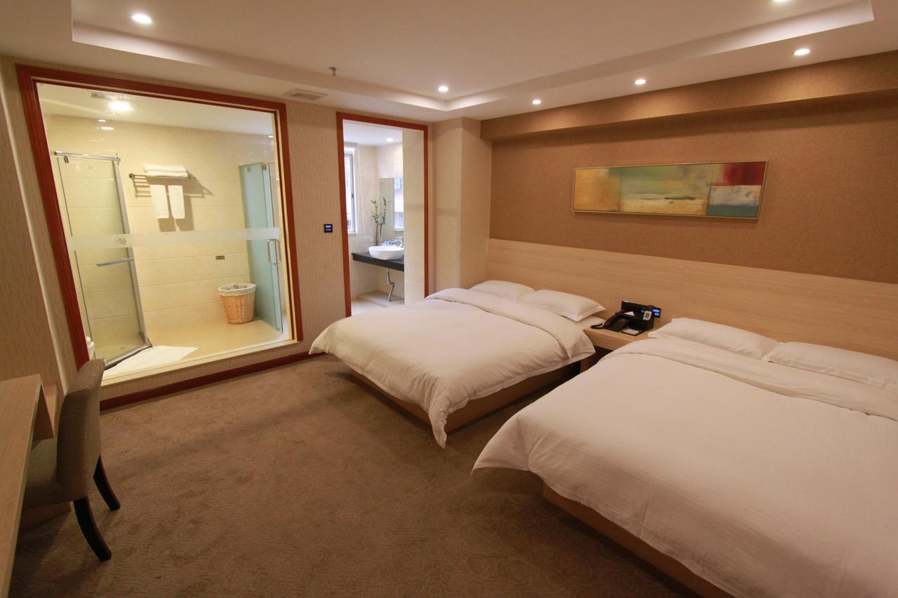 Kaiping City Sanbu Junying Hotel Bagian luar foto